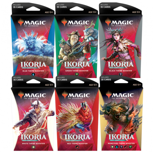 Magic: The Gathering: Ikoria - Lair of Behemoths Theme Booster Display (12 Packs)
